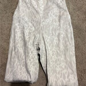 lululemon athletica White and Gray Leggings